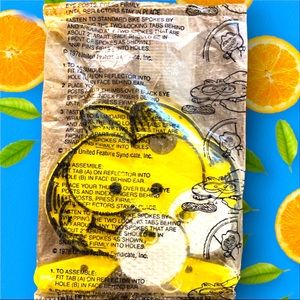 Garfield bike relector accessories 1970s